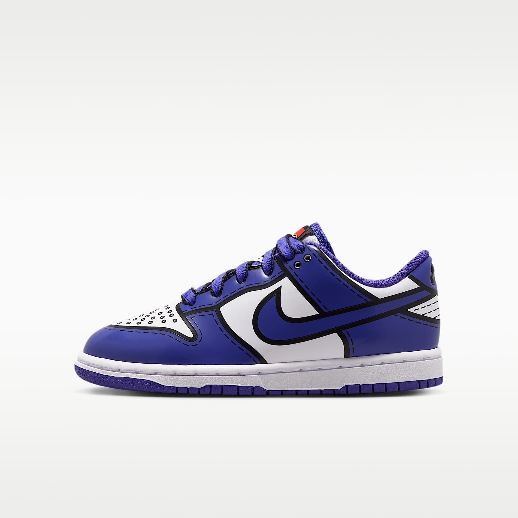 Nike Dunk Low x LEGO® Collection Younger Kids' Shoes. Nike RO